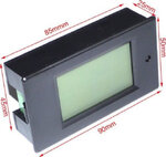 SINGER ΟΡΓΑΝΟ ΠΙΝΑΚΟΣ ΑΜΠΕΡΟΜΕΤΡΟ + ΒΟΛΤΟΜΕΤΡΟ ΨΗΦΙΑΚΟ LCD