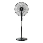 ΑΝΕΜΙΣΤΗΡΑΣ ΣΤΑΝΤ ΕΠΙΔΑΠΕΔΙΟΣ CLEAR 45cm 60w ΜΑΥΡΟΣ ΜΕ ΧΡΟΝΟΔΙΑΚΟΠΤΗ