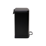 Estia 02-3739 Inox Καλαθάκι Μπάνιου 6lt Black Matt