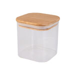 ΔΟΧΕΙΟ ΑΠΟΘΗΚΕΥΣΗΣ BAMBOO ESSENTIALS 550ml ΓΥΑΛΙΝΟ ΜΕ ΚΑΠΆΚΙ