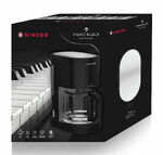Singer Καφετιέρα Φίλτρου 1000W Μαύρη