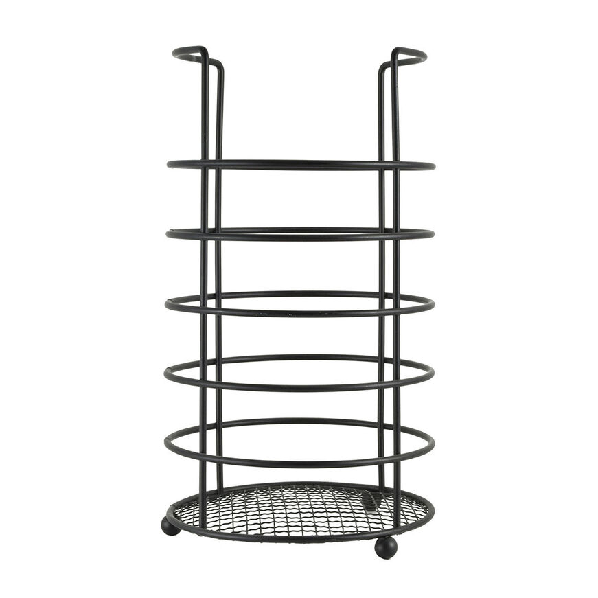 ΚΟΥΤΑΛΟΘΗΚΗ ΜΕΤΑΛΛΙΚΗ 21x11cm ΜΑΥΡΗ