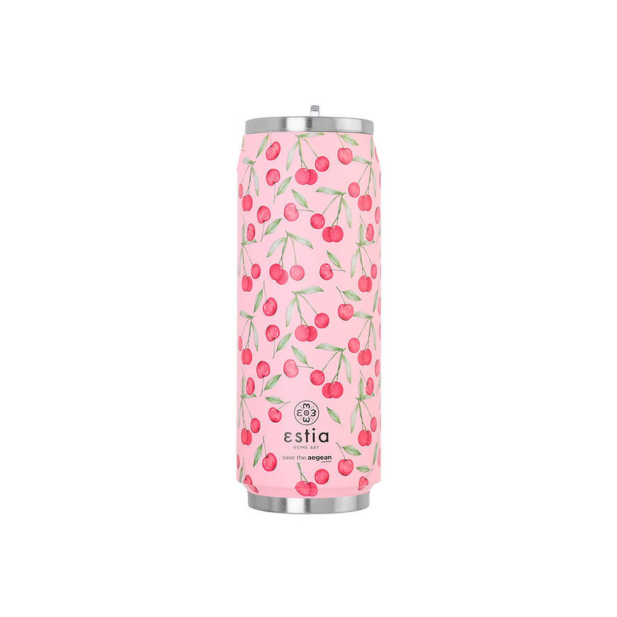 ΘΕΡΜΟΣ TRAVEL CUP SAVE THE AEGEAN 500ml CHERRY ROSE