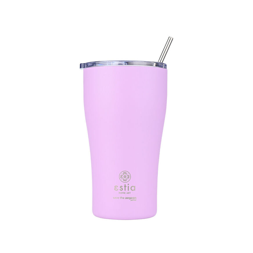 ΘΕΡΜΟΣ COFFEE MUG SAVE THE AEGEAN 500ml LAVENDER PURPLE