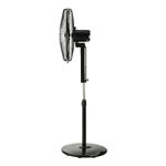 ΑΝΕΜΙΣΤΗΡΑΣ ΣΤΑΝΤ ΕΠΙΔΑΠΕΔΙΟΣ BOW 45cm 75w ΜΑΥΡΟΣ ΜΕ ΤΗΛΕΧΕΙΡΙΣΤΗΡΙΟ