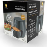 HomeVero HV-AF3.3 Φριτέζα Αέρος με Αποσπώμενο Κάδο 2.5lt Μαύρη