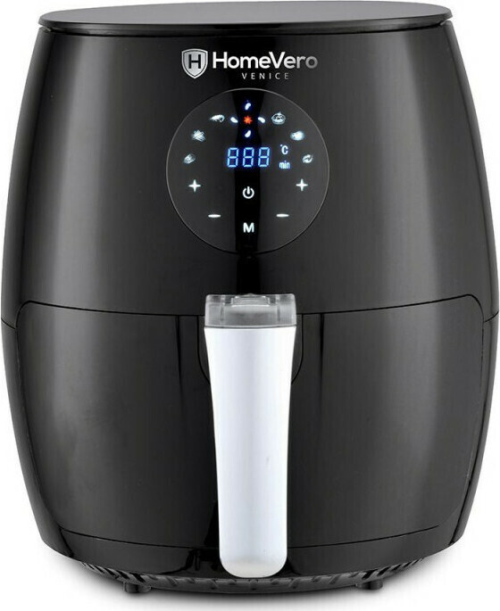 HomeVero HV-AF3.3 Φριτέζα Αέρος με Αποσπώμενο Κάδο 2.5lt Μαύρη