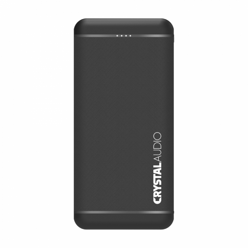 Crystal Audio PBK3K POWER BANK 10K mAh DUAL BLACK