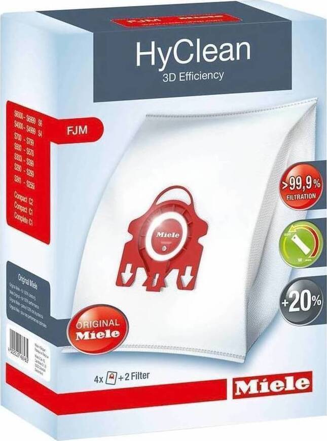 Miele FJM HyClean 3D Efficiency Σακούλες Σκούπας 4τμχ