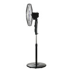 ΑΝΕΜΙΣΤΗΡΑΣ ΣΤΑΝΤ ΕΠΙΔΑΠΕΔΙΟΣ CLEAR 45cm 60w ΜΑΥΡΟΣ ΜΕ ΧΡΟΝΟΔΙΑΚΟΠΤΗ