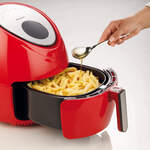 Ariete Airy Fryer XXL 4618/01 Φριτέζα Αέρος με Αποσπώμενο Κάδο 5.5lt Κόκκινη