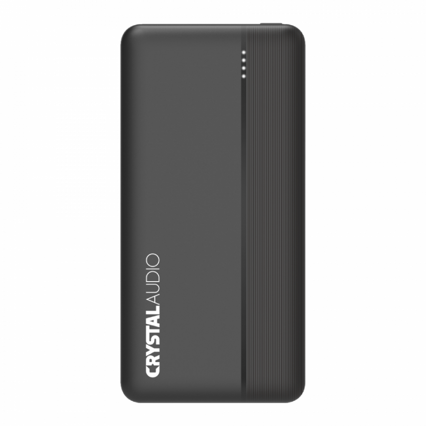 Crystal Audio PBK4K POWER BANK 10K mAh PD DUAL BLACK