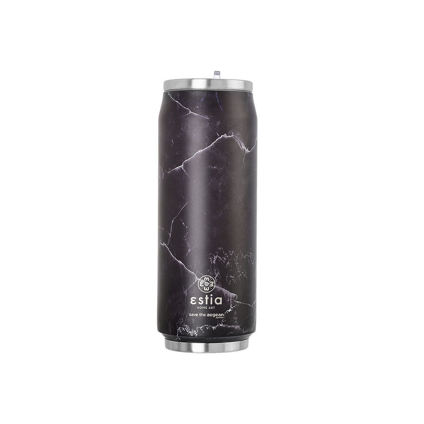ΘΕΡΜΟΣ TRAVEL CUP SAVE THE AEGEAN 500ml PENTELICA BLACK