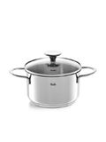 Fissler Copenhagen Σετ Μαγειρικά Σκεύη από Ανοξείδωτο Ατσάλι Ασημί 4011405000 9τμχ