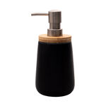 Estia Bamboo Επιτραπέζιο Dispenser από Πορσελάνη Μαύρο 360ml